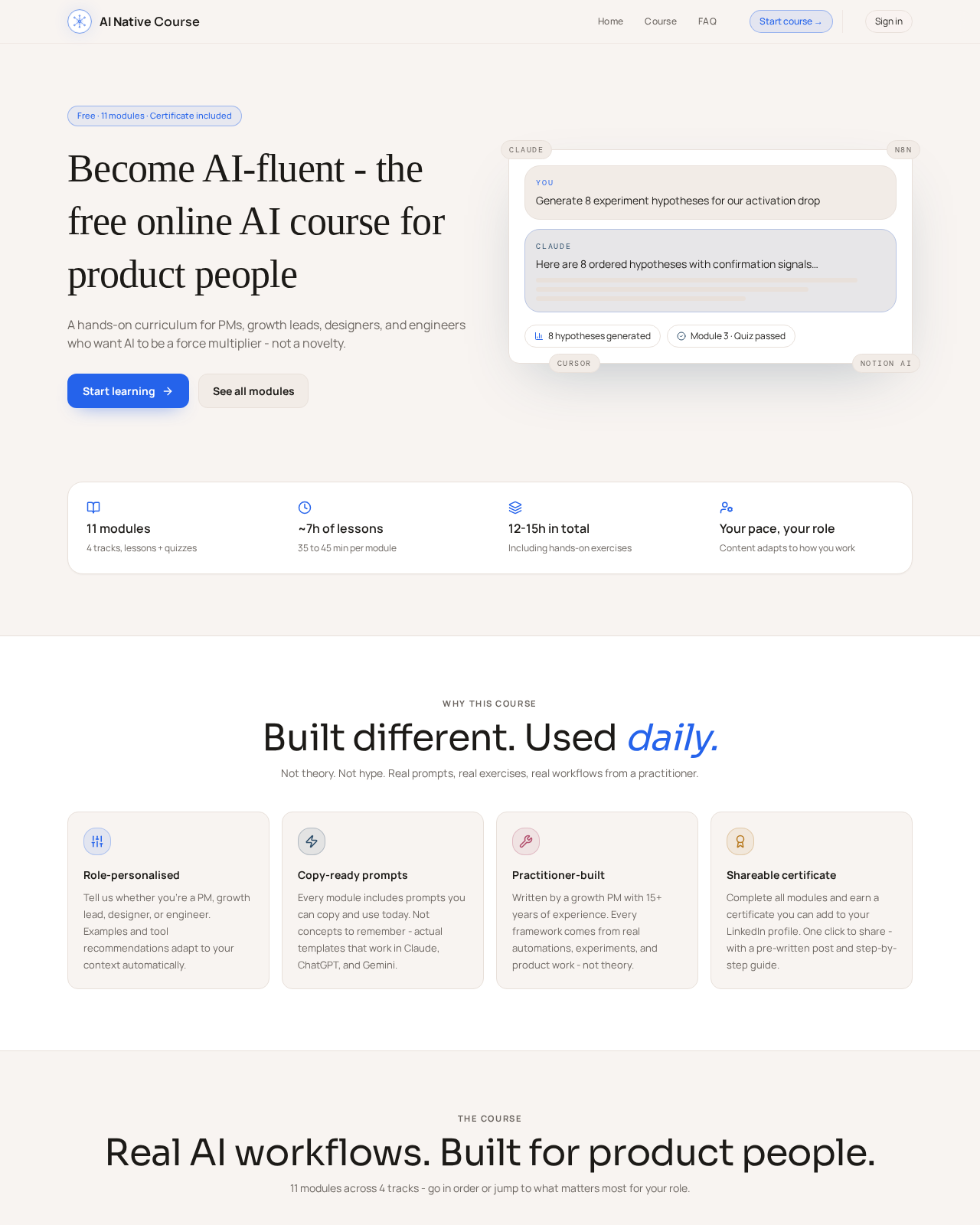AI Course preview